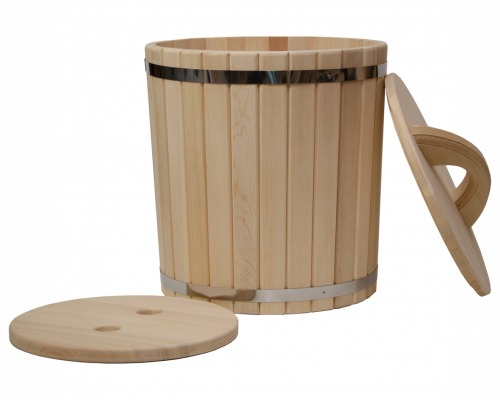 Кадка с гнетом и крышкой 30 л.